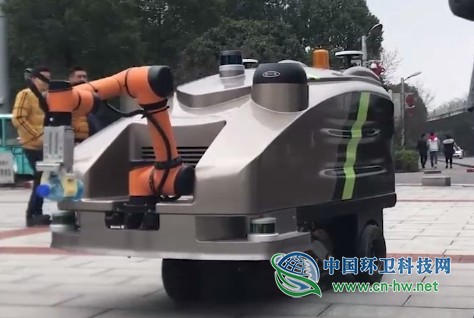 5G來(lái)了！中聯(lián)環(huán)境環(huán)衛(wèi)智慧機(jī)器人作業(yè)集群落地長(zhǎng)沙